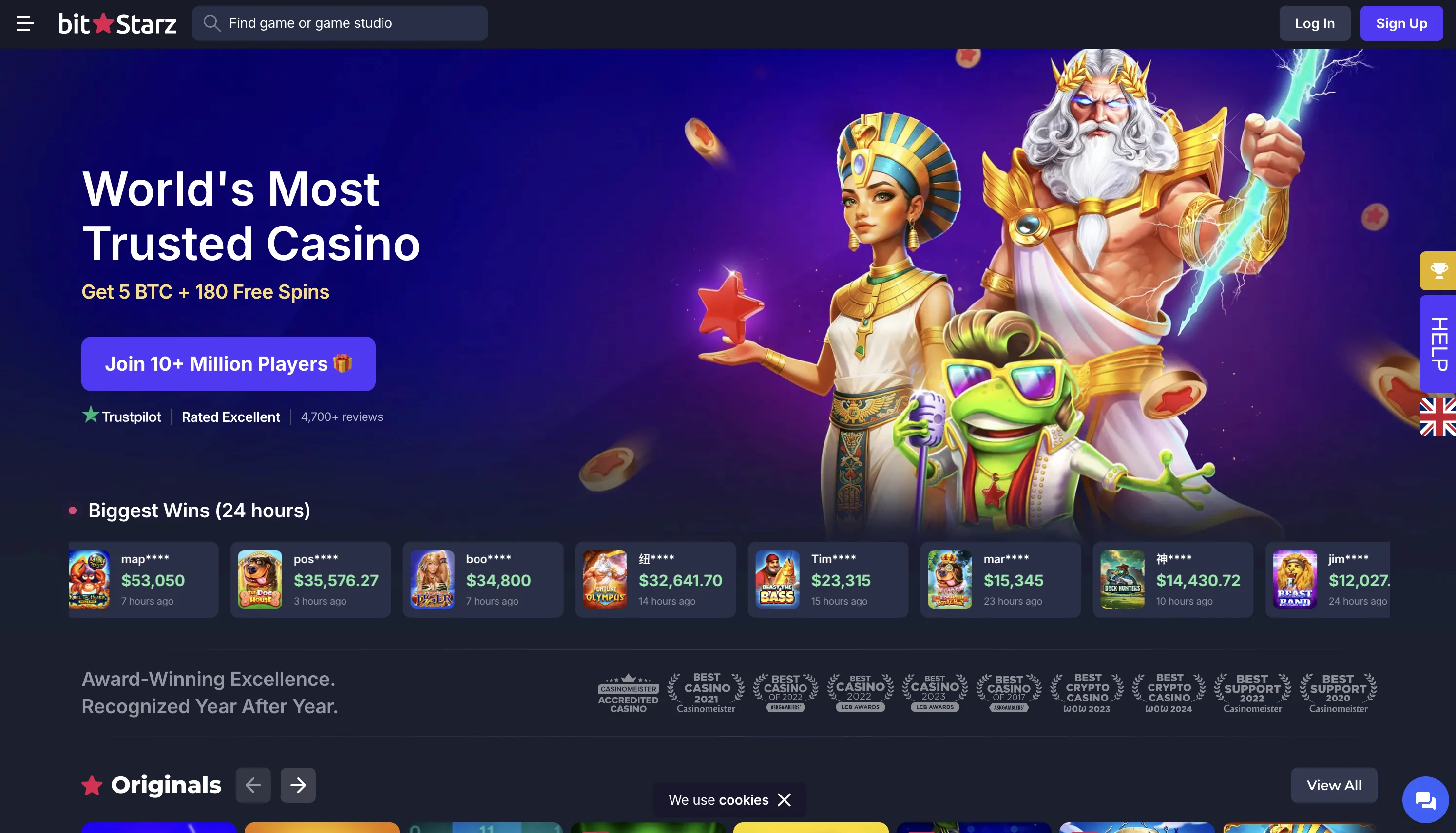 BitStarz No KYC Casino
