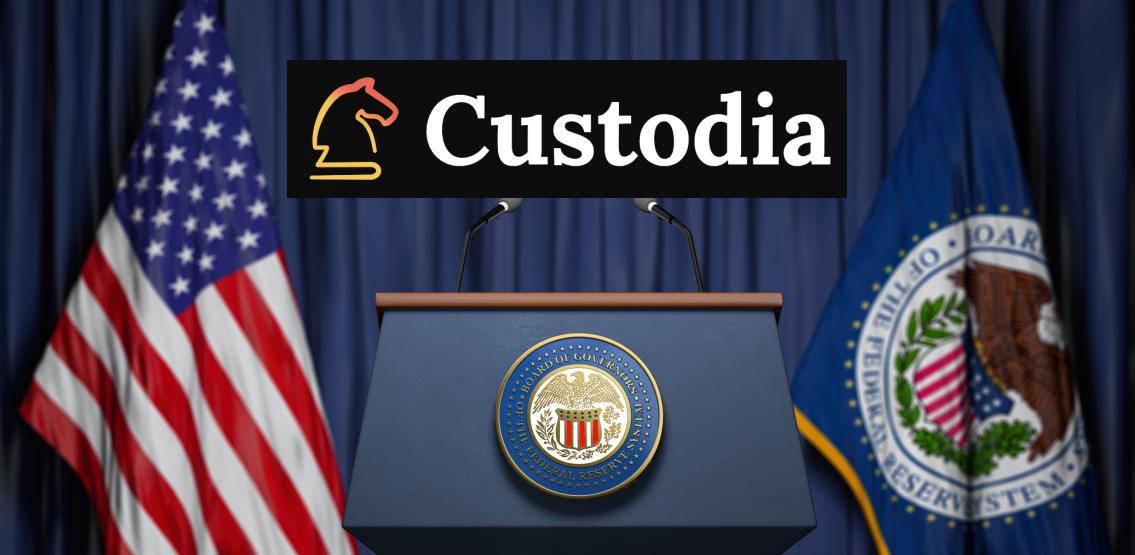 Crypto market ties exclude Custodia Bank from Fed