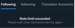 Twitter Implements Temporary Post Limit
