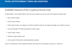 Cryptocurrency hub