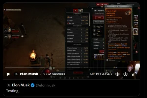 Elon Musk Tests Game Streaming on X, the 'Everything App