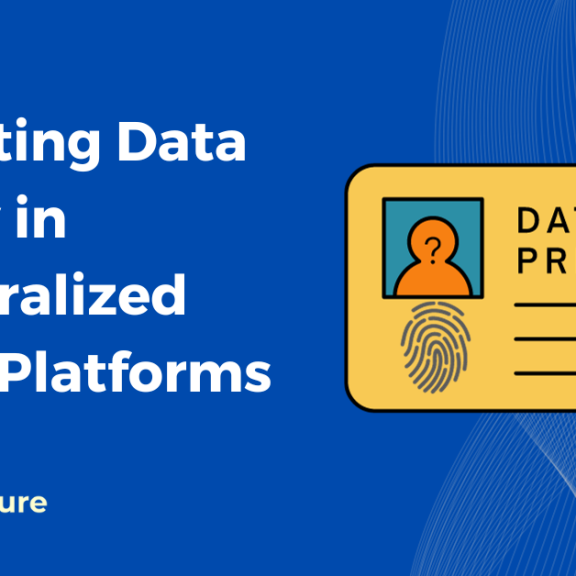 Navigating Data Privacy in Decentralized Digital Platforms