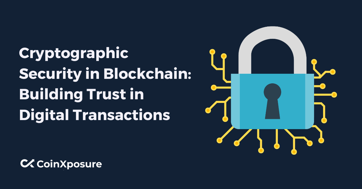 Cryptographic Security in Blockchain: Building Trust in Digital Transactions