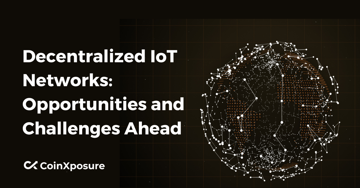 Decentralized IoT Networks - Opportunities and Challenges Ahead