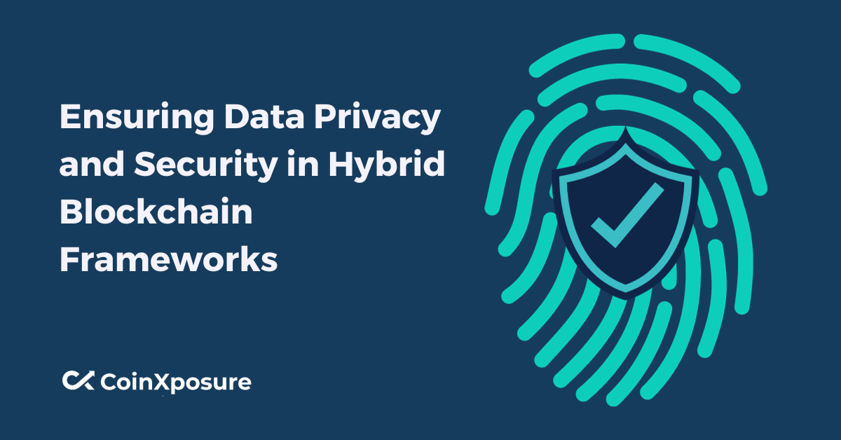 Ensuring Data Privacy and Security in Hybrid Blockchain Frameworks