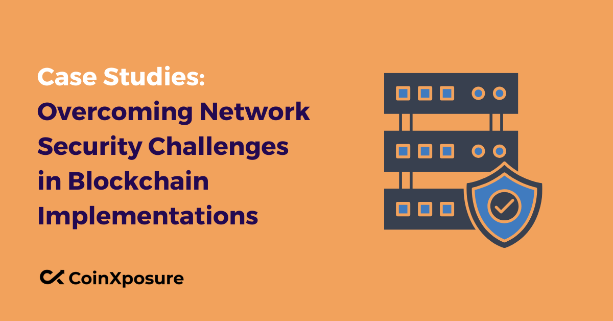 Case Studies - Overcoming Network Security Challenges in Blockchain Implementations