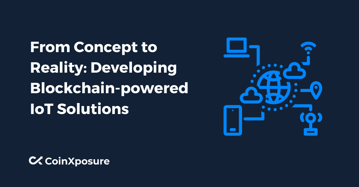 From Concept to Reality - Developing Blockchain-powered IoT Solutions
