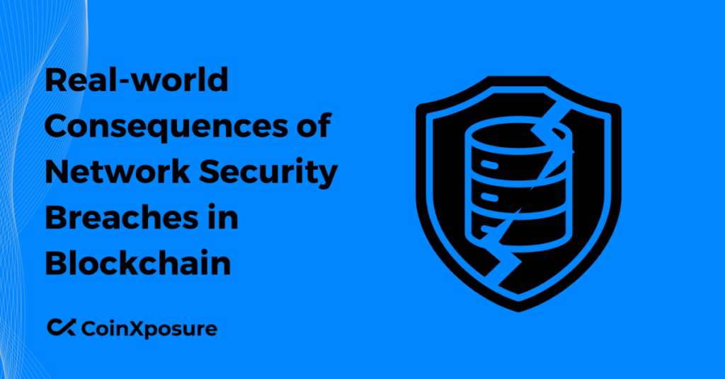 Real-world Consequences of Network Security Breaches in Blockchain