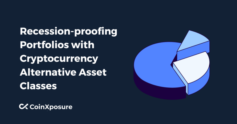 Recession-proofing Portfolios with Cryptocurrency Alternative Asset Classes
