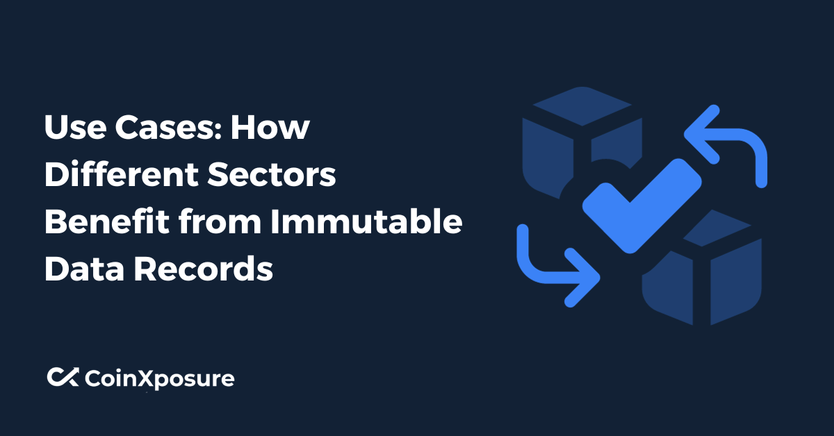 Use Cases - How Different Sectors Benefit from Immutable Data Records