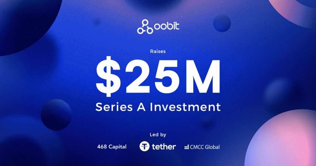 Oobit Secures $25M in Series A Funding