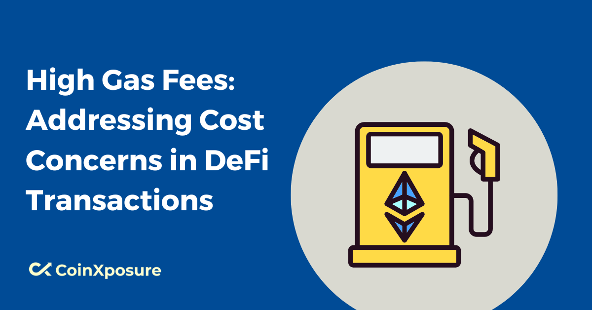High Gas Fees - Addressing Cost Concerns in DeFi Transactions