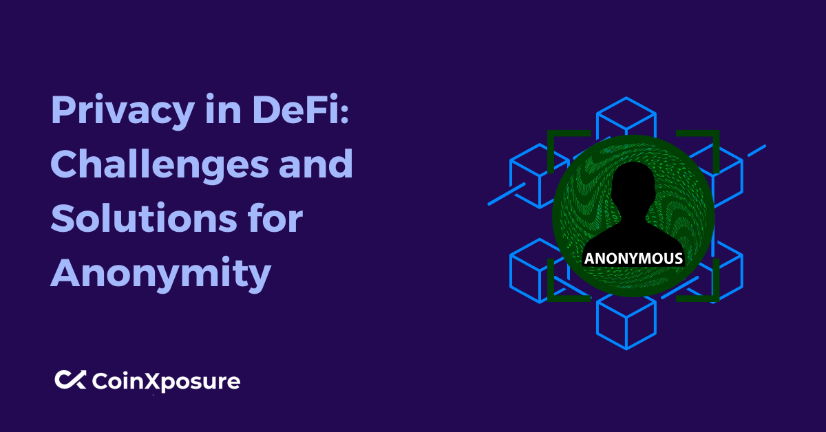 Privacy in DeFi – Challenges and Solutions for Anonymity