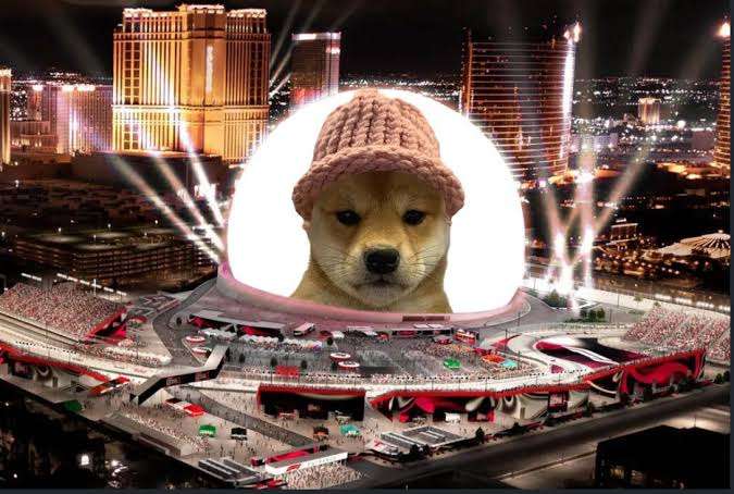 Dogwifhat Community Seeks $650k for Vegas Sphere