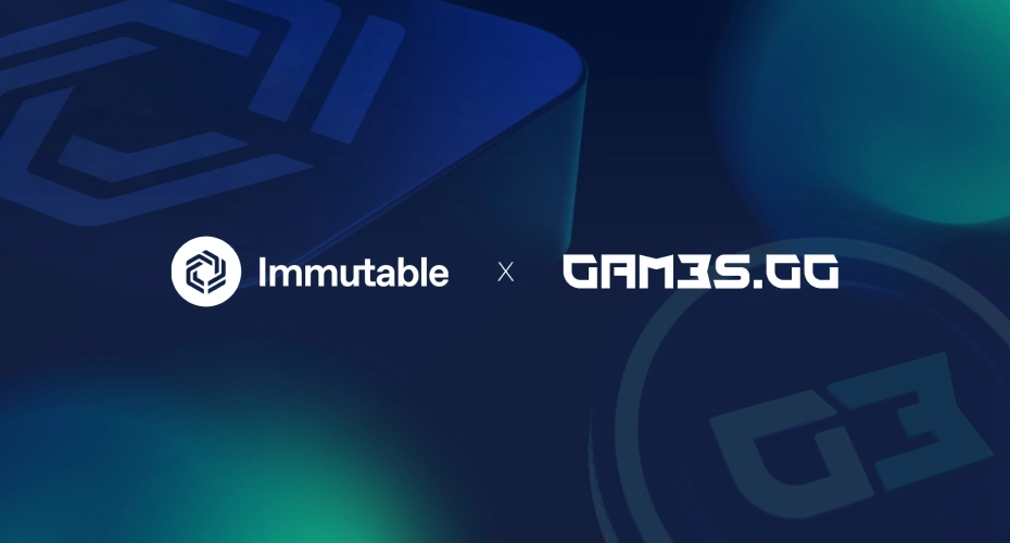 GAM3S.GG Partners with Immutable for Web3 Gaming