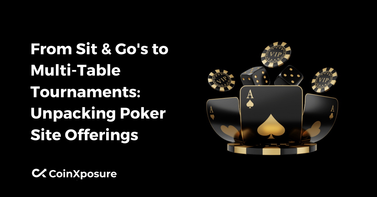 From Sit & Go’s to Multi-Table Tournaments: Unpacking Poker Site Offerings