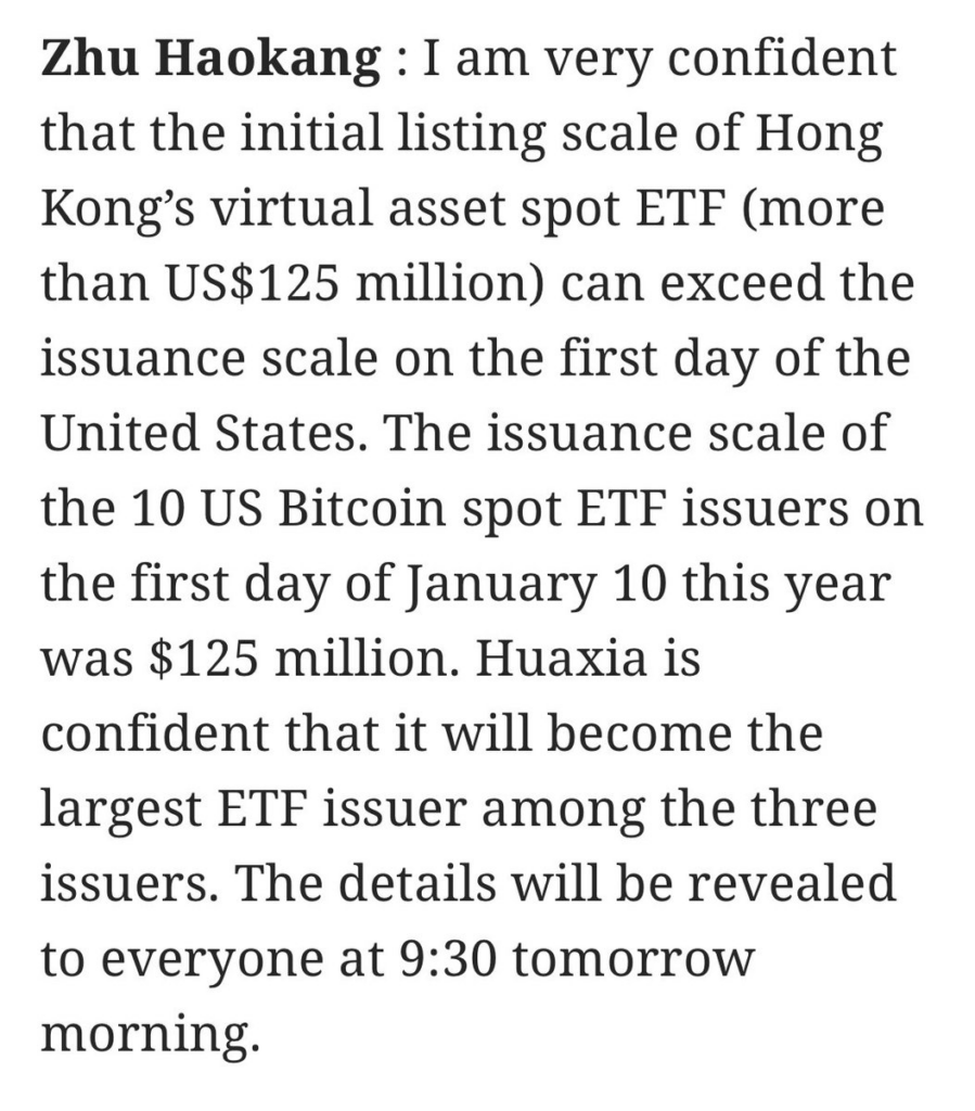 Ethereum ETFs to Dominate Bitcoin ETFs in Hong Kong