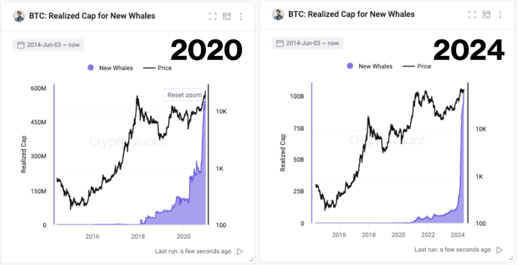 Bitcoin whale accumulation echoes 2020