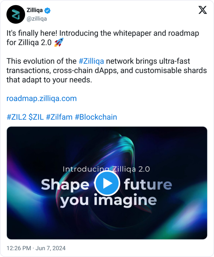 Zilliqa 2.0 Boosts Speed and Cross-Chain Compatibility